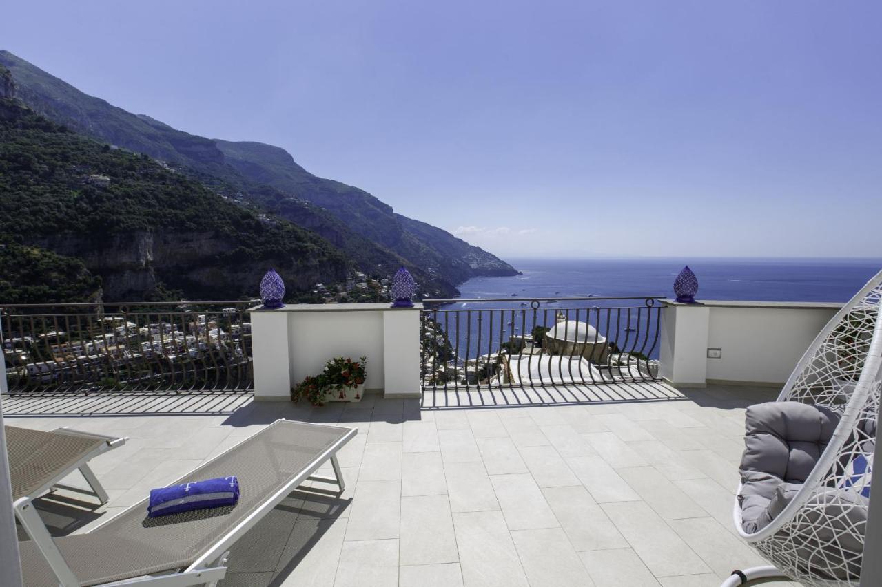 Estate4Home - Villa Settemari Scrigno Positano Buitenkant foto