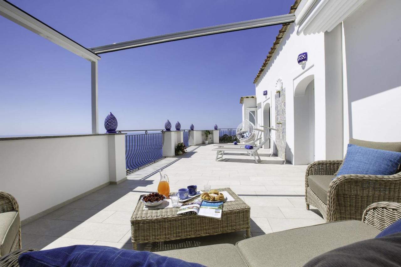 Estate4Home - Villa Settemari Scrigno Positano Buitenkant foto