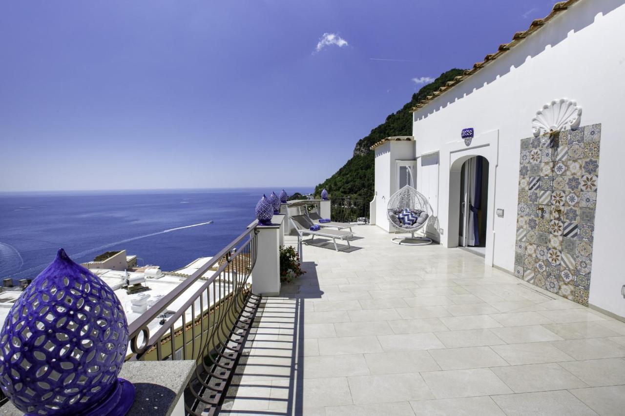 Estate4Home - Villa Settemari Scrigno Positano Buitenkant foto